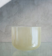 10" G0 Smokey quartz, frosted inside - 144136 - The Sound Healing Studio