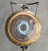15″ Nickel Silver Handheld Gong - C 137hz - The Sound Healing Studio