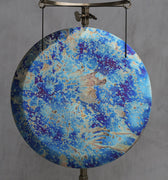 19” Titanium Blue Cosmo Handheld Gong - The Sound Healing Studio