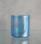 7" E+20 Indigo, white light aura gold, Platinum (Inside) Bowl - 118463 - The Sound Healing Studio