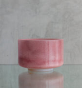 8" G - 5 Pink Himalayan Salt Frosted Inside 94206 - The Sound Healing Studio