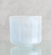 9" B - 35 Citrine Kyanite White Light Aura Gold Frosted Inside 120176 - The Sound Healing Studio