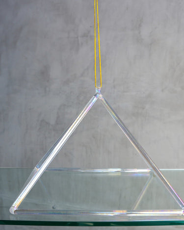 Crystal Tones 18" D# - 25 Platinum Pyramid - The Sound Healing Studio