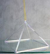Crystal Tones 18" D# - 25 Platinum Pyramid - The Sound Healing Studio