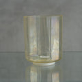 Crystal Tones 6" A+15 Lemon Aura Gold Flat Bottom, (Binaural) Bowl 105652 - The Sound Healing Studio