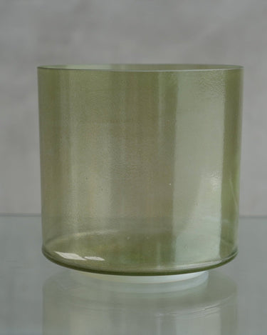 Crystal Tones 8" C# - 5 Peridot Bowl 129853 - The Sound Healing Studio