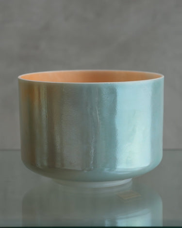 Crystal Tones 9'' D - 30 Ocean Indium, Laughing Buddha (Inside) Bowl 109937 - The Sound Healing Studio