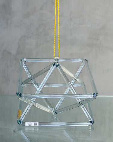 Crystal Tones 9” F0 Green Heart Aura Gold Merkabah - The Sound Healing Studio