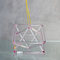 Crystal Tones 9” G#+10 Pink Aura Gold Merkabah - The Sound Healing Studio