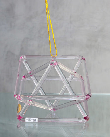 Crystal Tones 9” G#+10 Pink Aura Gold Merkabah - The Sound Healing Studio