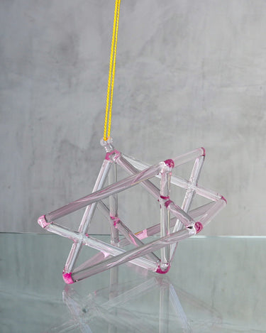 Crystal Tones 9” G#+10 Pink Aura Gold Merkabah - The Sound Healing Studio