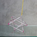 Crystal Tones 9” G#+10 Pink Aura Gold Merkabah - The Sound Healing Studio