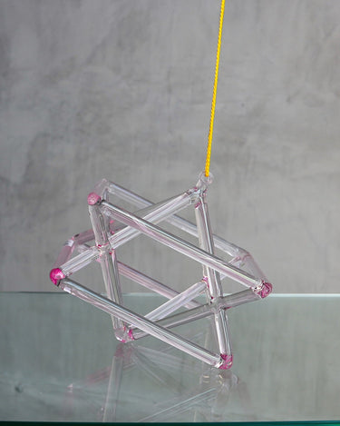 Crystal Tones 9” G#+10 Pink Aura Gold Merkabah - The Sound Healing Studio