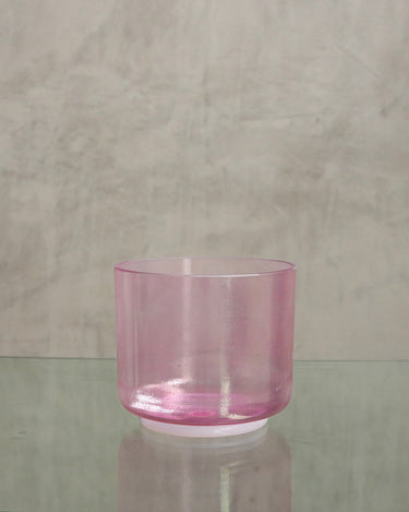 Crystal Tones Alchemy Bowl 6" C - 5 Pink Aura Gold - 143737 - The Sound Healing Studio