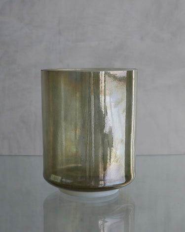 Crystal Tones Alchemy Bowl 7" F# - 50 Tesseract Salt, Sage Aura Gold Bowl - 89422 - The Sound Healing Studio