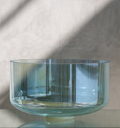 Crystal Tones Alchemy Bowl Super Grade 16" C# - 5 Aqua Aura Gold 11713 - The Sound Healing Studio