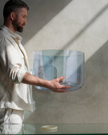 Crystal Tones Alchemy Bowl Super Grade 18" D# - 15 Androgynous Indium - The Sound Healing Studio