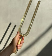 Crystal Tones Tuning Fork (19" Smokey Quartz) - The Sound Healing Studio
