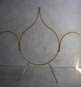 Golden Triple Gong Stand - The Sound Healing Studio