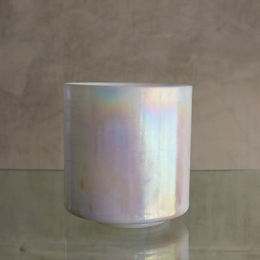 Crystal Tones Alchemy Bowl 7" G#+10 MT. Shasta Serpentine, Sedona Red Rock, Platinum 138615