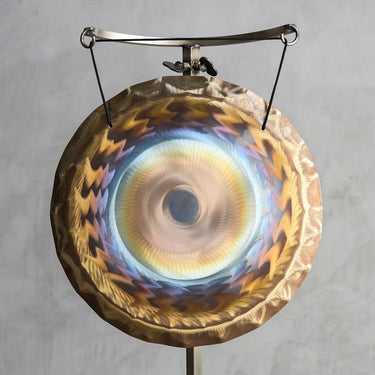 Grotta Sonora 15″ Handheld Gong G+40 (3) 98Hz | 150027