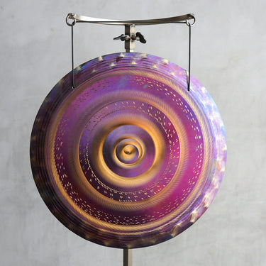 Grotta Sonora 19″ Handheld Gong E-45 101hz | 190010