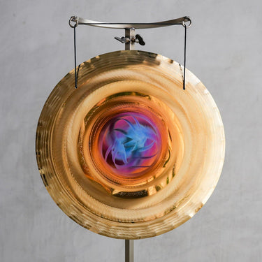Grotta Sonora 19" Handheld Gong C-15(3) 124Hz | 190063