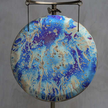 19” Titanium Blue Cosmo Handheld Gong