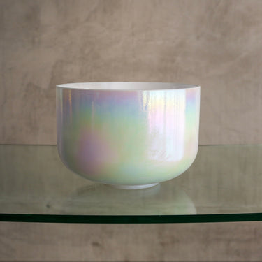 Crystal Tones Alchemy Bowl 10" B-10 Mother of Platinum - 156019