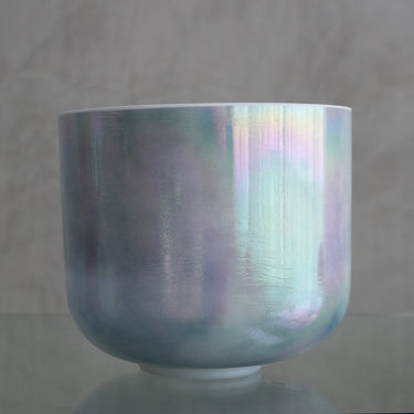 Crystal Tones Alchemy Bowl- 10" G#-5 Archangel Michael Frosted Inside 157117