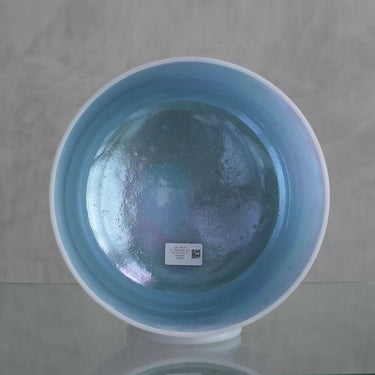 Crystal Tones Alchemy Bowl- 10" C#+25 St. Germain Sky, Ocean Gold (Inside) 155272