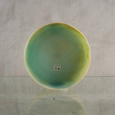 Crystal Tones Alchemy Bowl 12" C+15 Frankincense, Ocean Gold (Inside) Frosted Inside | 145958