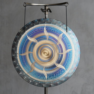 Grotta Sonora 19″ Handheld Gong - B0 123hz