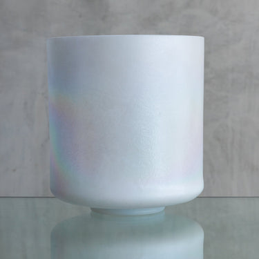 9" G+45 Palladium, Platinum (Inside) Tall 118968 - The Sound Healing Studio