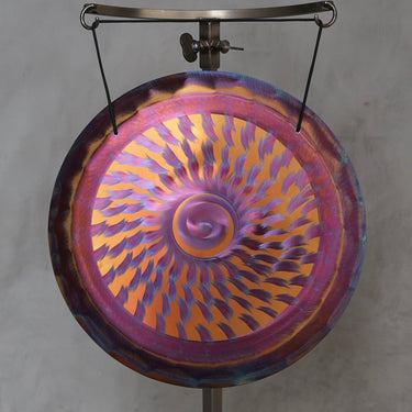 Grotta Sonora 15″ Handheld Gong - F#-40 180Hz