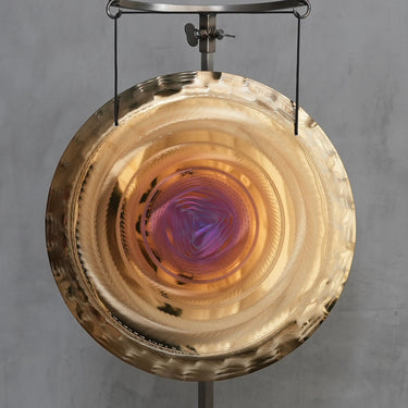 Grotta Sonora 19″ Handheld Gong - B-10 122Hz