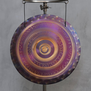 Grotta Sonora 19″ Handheld Gong - E-45 160Hz