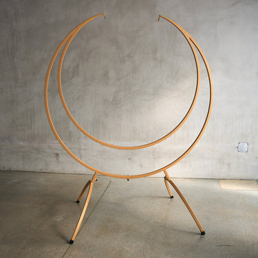Grotta Sonora Moon Gong Stand - Gold (up to 26" or 34")