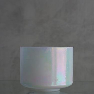 Crystal Tones Alchemy Bowl 9" D+5 Mother Of Platinum - 152468