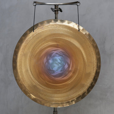 24″ Nickel Silver Gong - D#+40 78hz