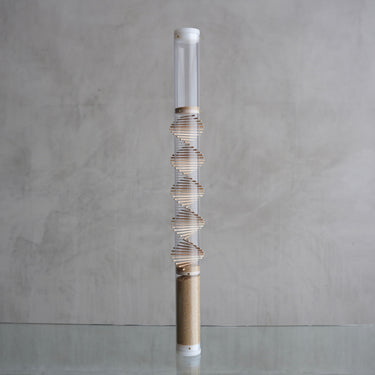 Spiral Rainstick – Amaranth – Small