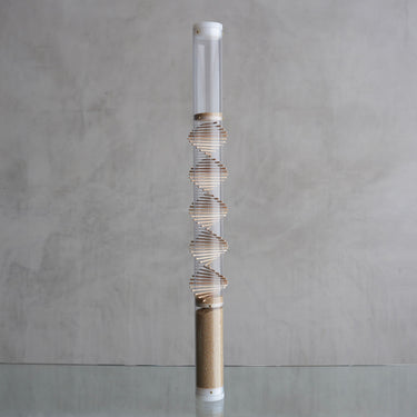 Spiral Rainstick – Amaranth – Small