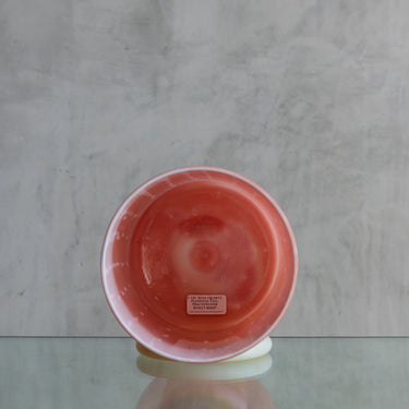 6" F#0 Rose Quartz Platinum Tall, Practitioner Bowl 86849