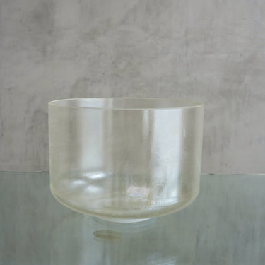 Crystal Tones Alchemy Bowl 10" B+15 Tesseract Salt, Lemon Aura Gold - 140438 - The Sound Healing Studio