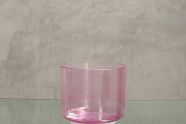 Crystal Tones Alchemy Bowl 6" C - 5 Pink Aura Gold - 143737 - The Sound Healing Studio