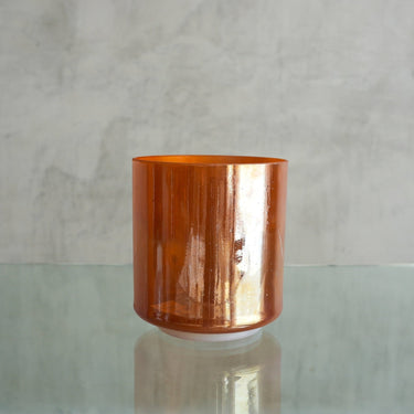 Crystal Tones Alchemy Bowl 6" G - 30 Carnelian, Palladium Bowl - 114857 - The Sound Healing Studio