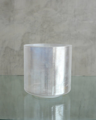 Crystal Tones Alchemy Bowl 7'' A - 15 Dead Sea Salt, Palladium Bowl - 114489 - The Sound Healing Studio