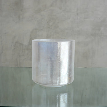 Crystal Tones Alchemy Bowl 7'' A - 15 Dead Sea Salt, Palladium Bowl - 114489 - The Sound Healing Studio