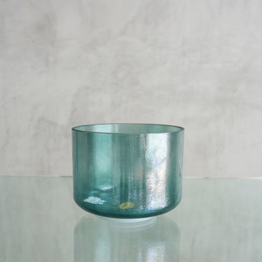 Crystal Tones Alchemy Bowl 7'' B - 15 Greeen Heart Aura Gold - 79924 - The Sound Healing Studio