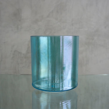 Crystal Tones Alchemy Bowl 7" E+5 Aqua Aura Gold Bowl - 127369 - The Sound Healing Studio